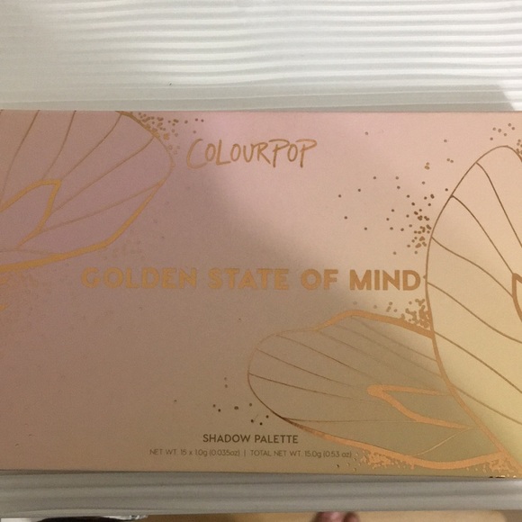 Other - Colourpop Golden State of Mind Palette